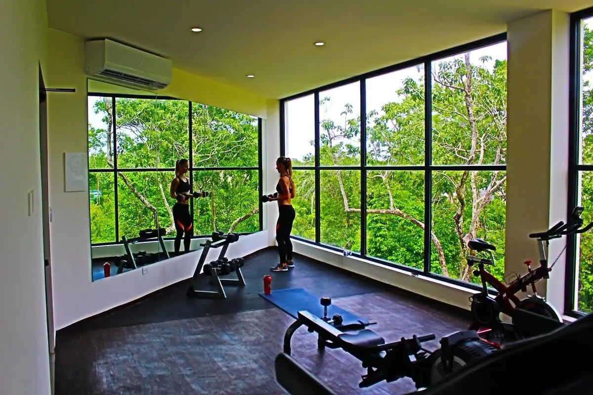 Tulum Private Jungle Cool Pool At Dk Tulum Dk 500 Mbps Wi-Fi 3 Bikes King Bed Apartment Mexico