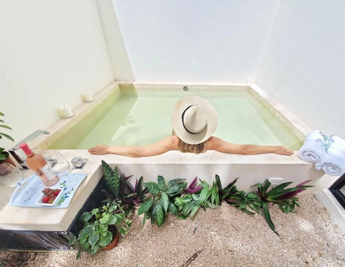 Tulum Private Jungle Cool Pool At Dk Tulum Dk 500 Mbps Wi-Fi 3 Bikes King Bed Apartment