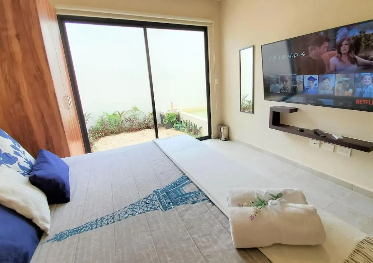 Tulum Private Jungle Cool Pool At Dk Tulum Dk 500 Mbps Wi-Fi 3 Bikes King Bed Apartment